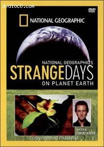 National Geographic: The Strange Days Of Planet Earth Cover