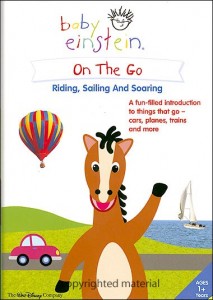 Baby Einstein: On The Go - Riding, Sailing And Soaring Cover Baby Einstein: On The Go - Riding, Sailing And Soaring Cover
