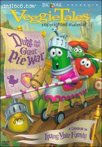 Veggie Tales: Duke and the Great Pie War Cover