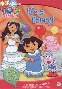 Dora The Explorer: It's A Party! Cover