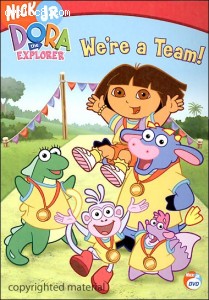 Dora the Explorer: We're a Team! Cover