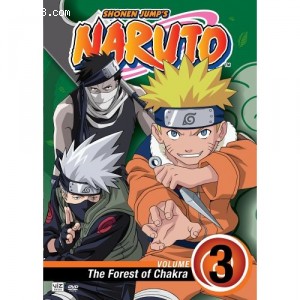 Naruto: Volume 3 - The Forest of Chakra Cover Naruto: Volume 3 - The Forest of Chakra Cover
