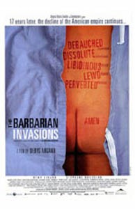 Invasions barbares, Les (Nordic edition) Cover