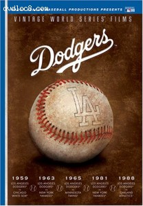Vintage World Series Films: Los Angeles Dodgers 1959, 1963, 1965, 1981 &amp; 1988