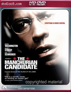 Manchurian Candidate  [HD DVD], The Cover