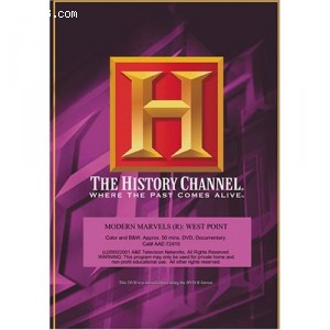 Modern Marvels: West Point Cover Modern Marvels: West Point Cover