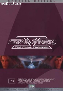Star Trek V: The Final Frontier: Special Edition Cover Star Trek V: The Final Frontier: Special Edition Cover