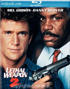 Lethal Weapon 2 (Blu-ray) Cover Lethal Weapon 2 (Blu-ray) Cover