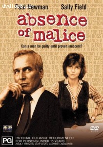 Absence of Malice Cover Absence of Malice Cover