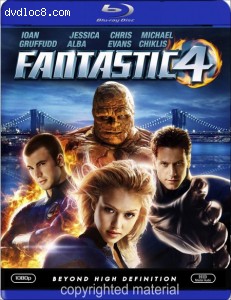 Fantastic Four (Blu-Ray) Cover Fantastic Four (Blu-Ray) Cover