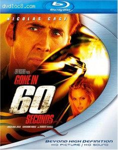 Gone in 60 Seconds [Blu-ray] Cover