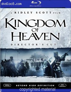 Kingdom of Heaven: Director's Cut (Blu-Ray) Cover Kingdom of Heaven: Director's Cut (Blu-Ray) Cover