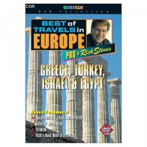 Rick Steves Best of Travels in Europe - Greece, Turkey, Israel &amp; Egypt Cover