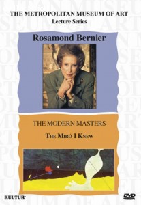 Metropolitan Museum of Art Lecture Series, The: Rosamond Bernier - Modern Masters - The Miro I Knew Cover Metropolitan Museum of Art Lecture Series, The: Rosamond Bernier - Modern Masters - The Miro I Knew Cover
