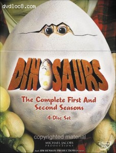 Dinosaurs: The Complete First And Second Seasons Cover Dinosaurs: The Complete First And Second Seasons Cover