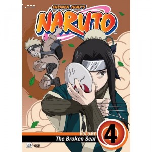 Naruto: Volume 4 - The Broken Seal Cover
