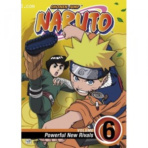 Naruto: Volume 6 - Powerful New Rivals Cover