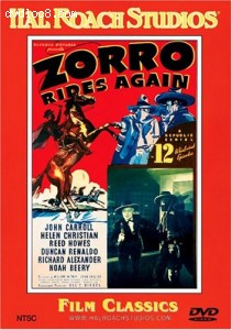 Zorro Rides Again Cover