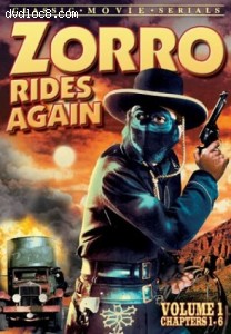 Zorro Rides Again: Volume 1 (Chapters 1-6) Cover