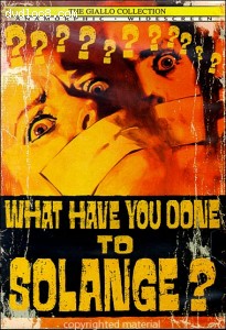 What Have You Done to Solange? Cover