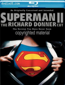Superman II - The Richard Donner Cut [Blu-ray] Cover