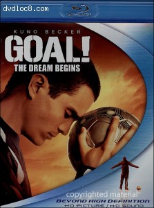 Goal: The Dream Begins (Blu-ray) Cover