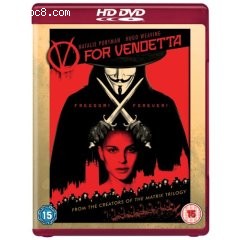 V For Vendetta (HD DVD) (Region 2) Cover