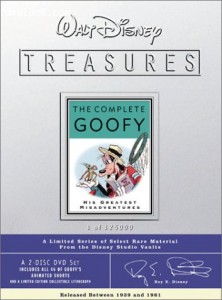 Walt Disney Treasures - The Complete Goofy Cover Walt Disney Treasures - The Complete Goofy Cover