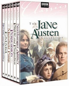 Jane Austen Collection (Sense &amp; Sensibility / Emma / Persuasion / Mansfield Park / Pride &amp; Prejudice / Northanger Abbey) Cover