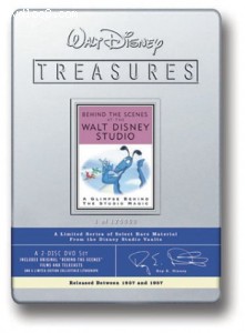 Walt Disney Treasures - Behind the Scenes at the Walt Disney Studio Cover Walt Disney Treasures - Behind the Scenes at the Walt Disney Studio Cover