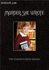 Murder, She Wrote - The Complete Sixth Season Cover Murder, She Wrote - The Complete Sixth Season Cover