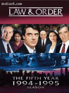 Law &amp; Order - The Fifth Year (1994-1995 Season) Cover
