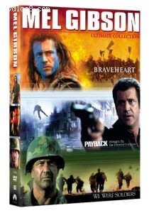 Mel Gibson Ultimate Collection (Braveheart / Payback - The Director's Cut / We Were Soldiers) Cover