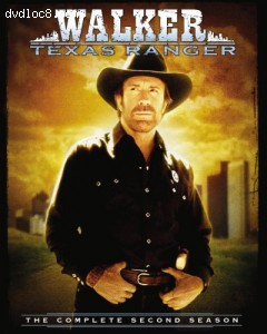 Walker, Texas Ranger - The Complete Second Season Cover Walker, Texas Ranger - The Complete Second Season Cover