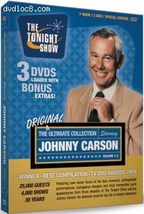 Ultimate Johnny Carson Collection - His Favorite Moments from The Tonight Show (Vols. 1-3) (1962-1992), The Cover Ultimate Johnny Carson Collection - His Favorite Moments from The Tonight Show (Vols. 1-3) (1962-1992), The Cover