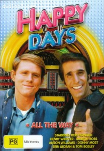 Happy Days-Volume 1: All the Way Cover