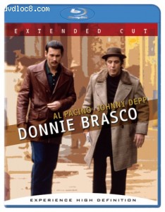 Donnie Brasco (Extended Cut) [Blu-ray] Cover