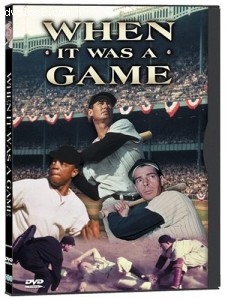 When It Was A Game Cover