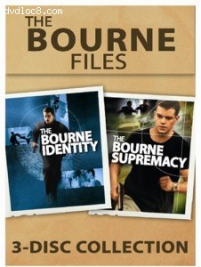 Bourne Files 3-Disc Collection (The Bourne Identity / The Bourne Supremacy), The Cover