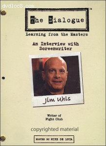 Dialogue - An Interview with Screenwriter Jim Uhls, The Cover