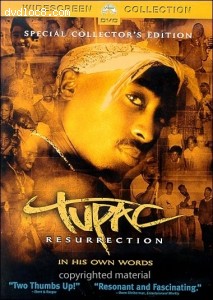 Tupac: Resurrection (Widescreen) Cover