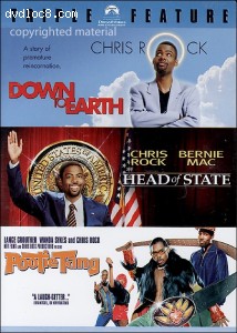 The Chris Rock Triple Feature (Down To Earth, Head of State, Pootie Tang) Cover
