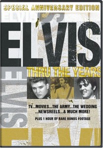 Elvis Thru the Years Cover Elvis Thru the Years Cover