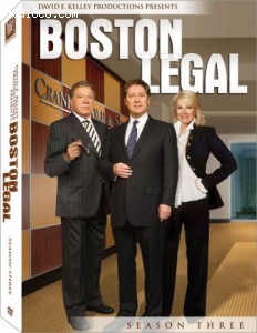 Boston Legal - Season 3 Cover Boston Legal - Season 3 Cover