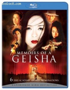 Memoirs of a Geisha [Blu-ray] Cover