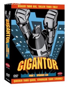 Gigantor - Boxed Set 1 (Episodes 1-26) Cover Gigantor - Boxed Set 1 (Episodes 1-26) Cover