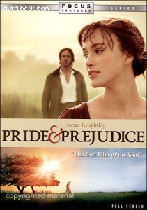Pride and Prejudice (Full Screen) (2005) Cover