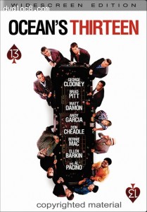 Ocean's Thirteen (Widescreen Edition) Cover