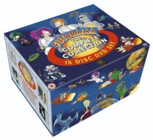 Futurama Seasons 1-4 Complete Box Set Cover Futurama Seasons 1-4 Complete Box Set Cover