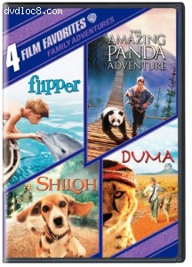 Family Adventure: 4 Film Favorites Cover